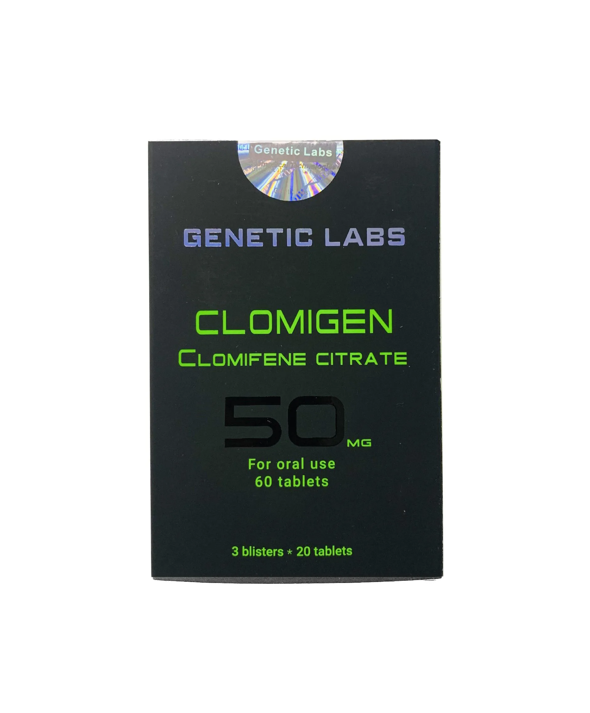 Clomigen 60tab/50mg Clomifene Citrate – Genetic Labs